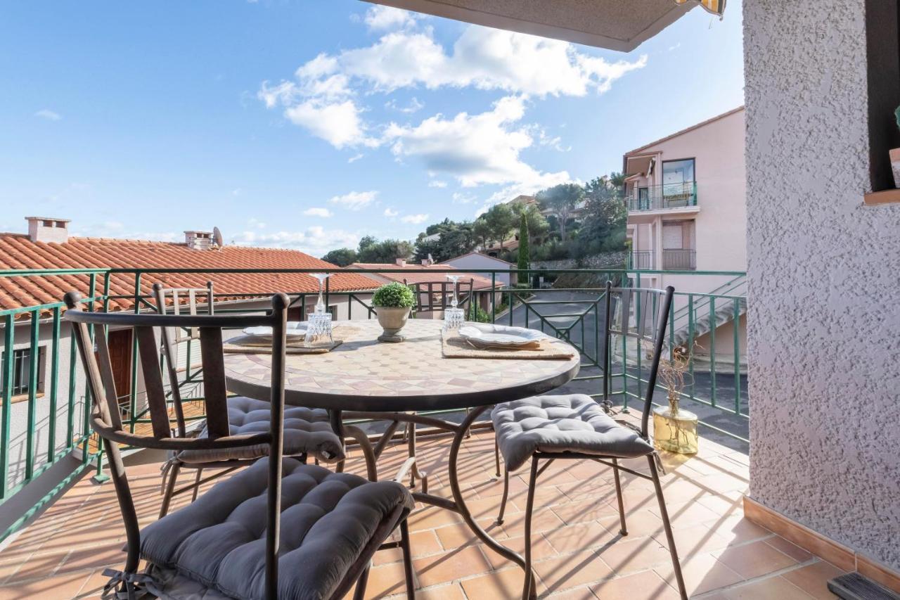 Le Petit Colliourenc - Apt Climatise Avec Terrasse Kültér fotó